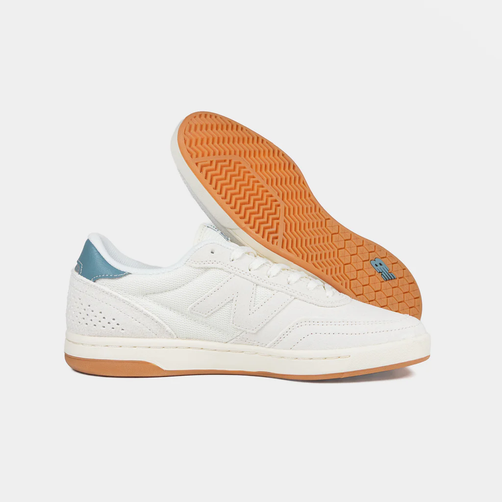 New Balance Numeric - 440 V2 Shoes - Sea Salt / Green - Image 3