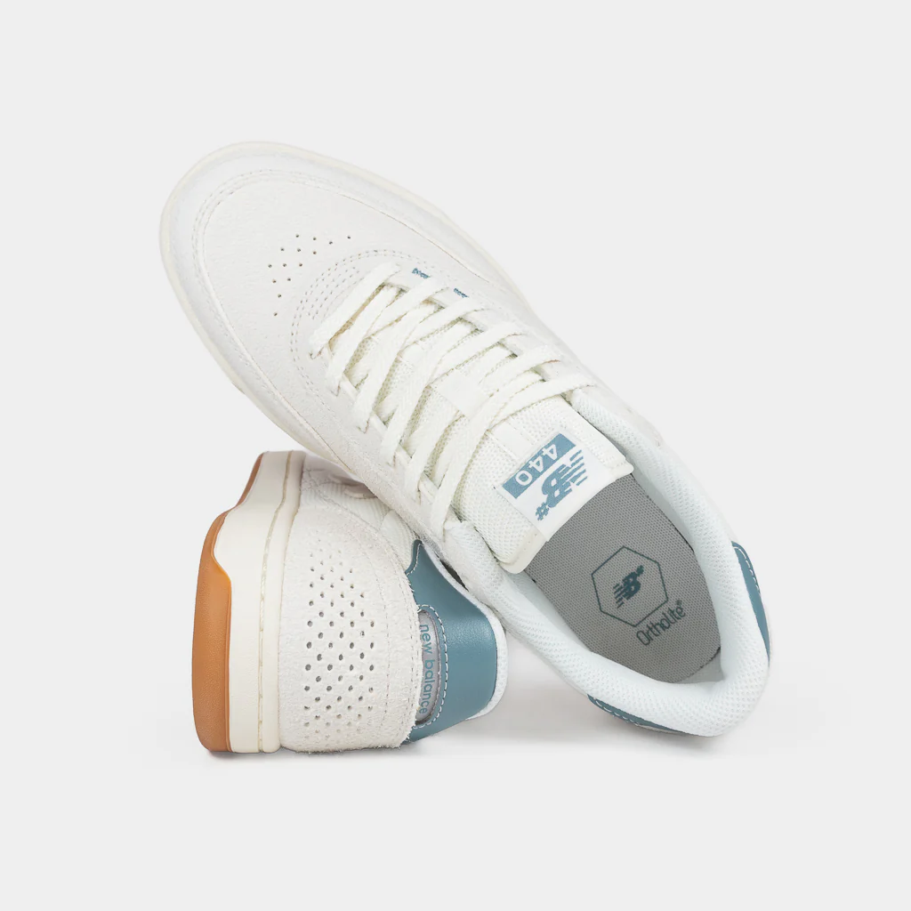 New Balance Numeric - 440 V2 Shoes - Sea Salt / Green - Image 4