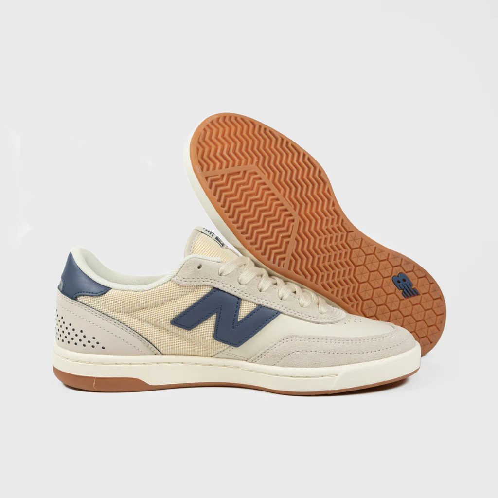 New Balance Numeric - 440 V2 Shoes - Sea Salt / Indigo - Image 3