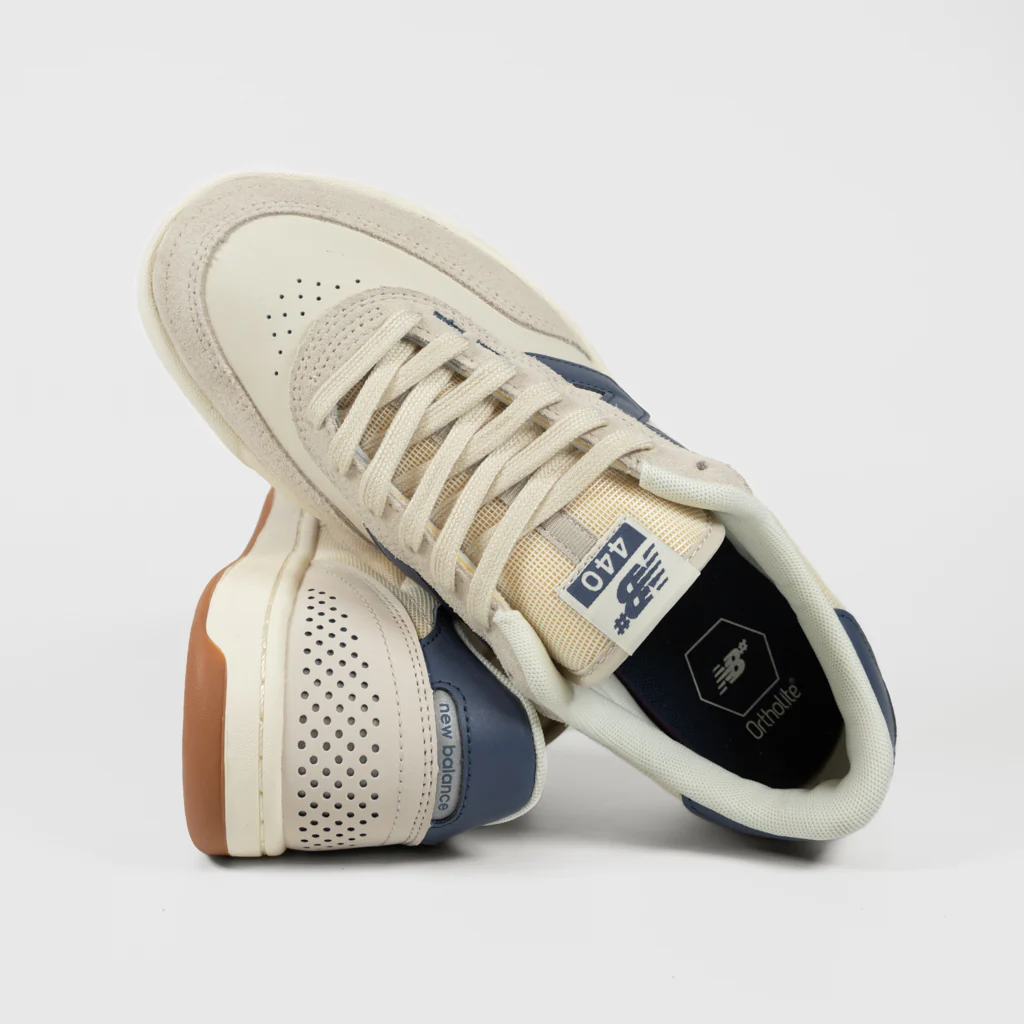 New Balance Numeric - 440 V2 Shoes - Sea Salt / Indigo - Image 4
