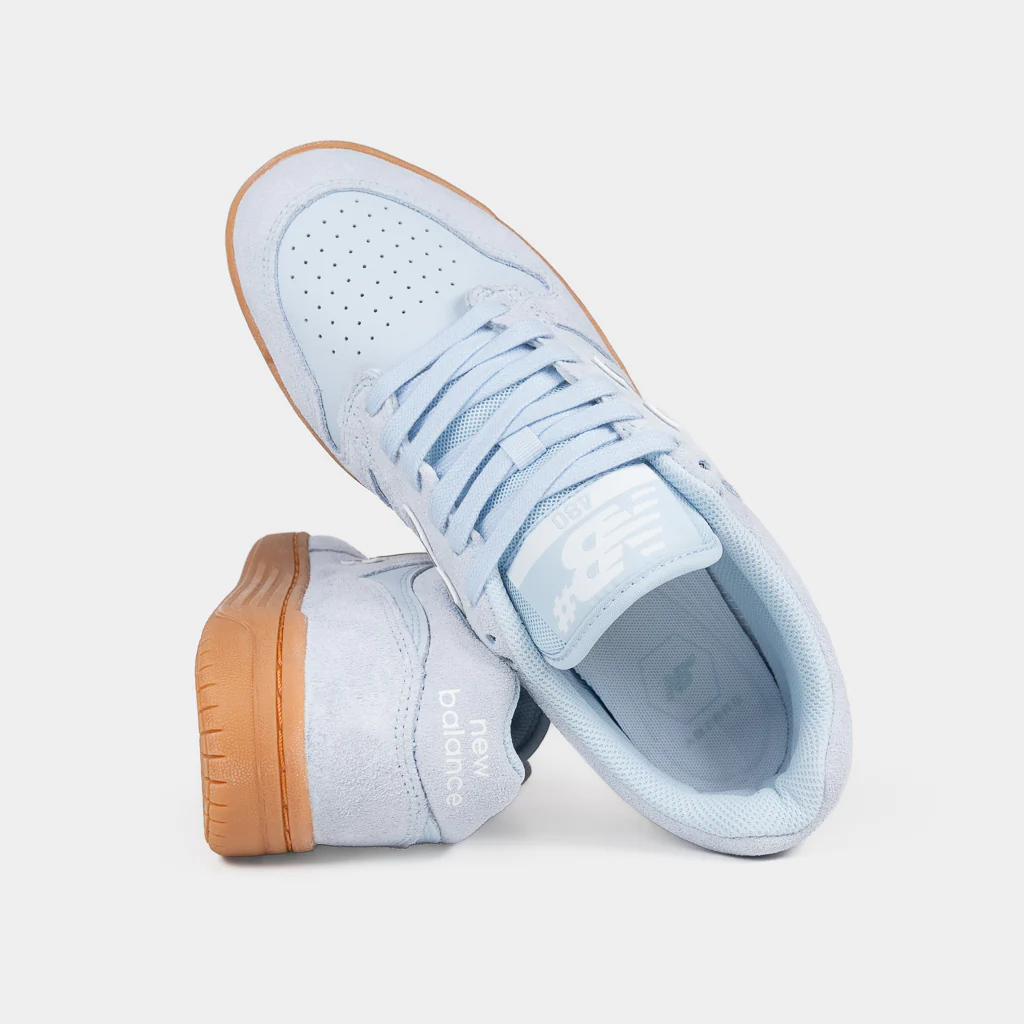 New Balance Numeric - 480 Shoes - Baby Blue / Gum - Image 4