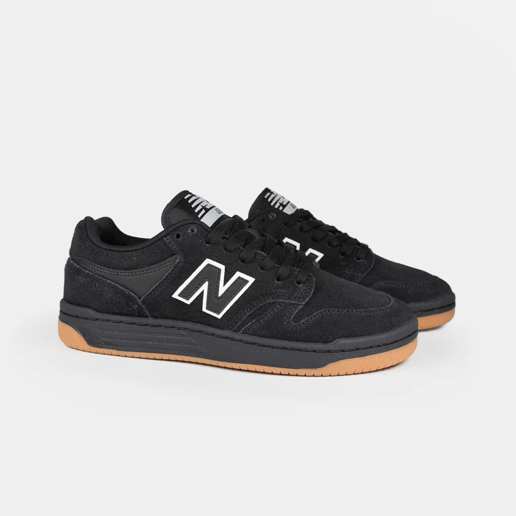 New Balance Numeric - 480 Shoes - Black / Black - Image 2