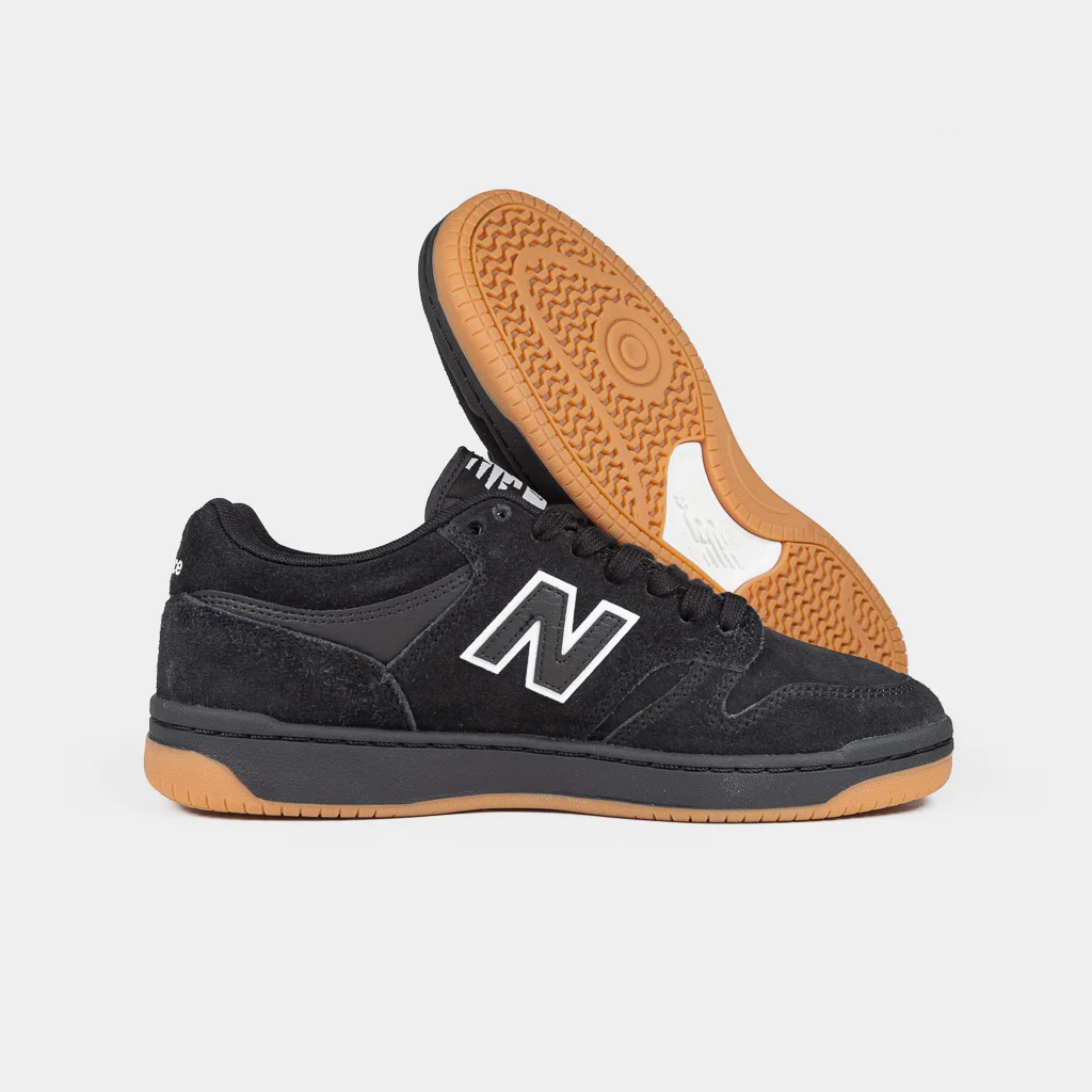 New Balance Numeric - 480 Shoes - Black / Black - Image 3