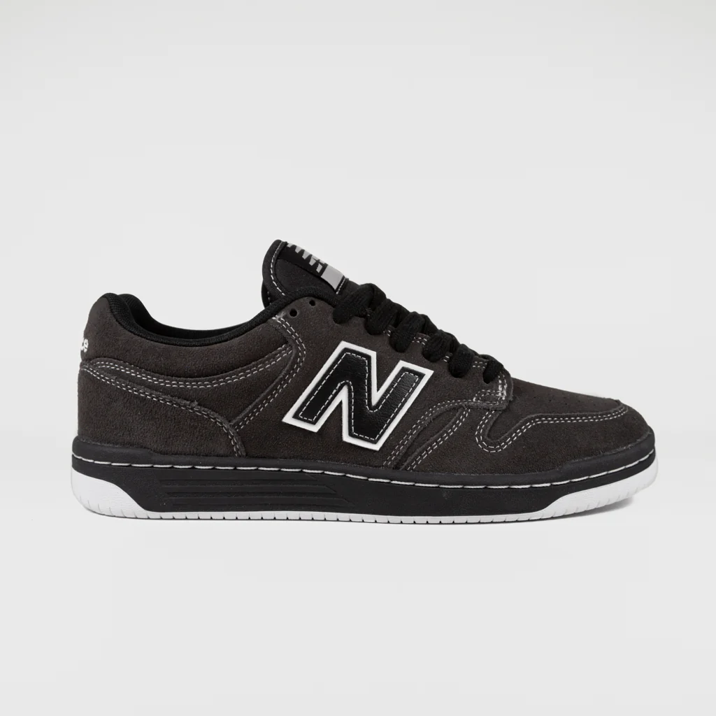 New Balance Numeric - 480 Shoes - Black Cement / Black Cement