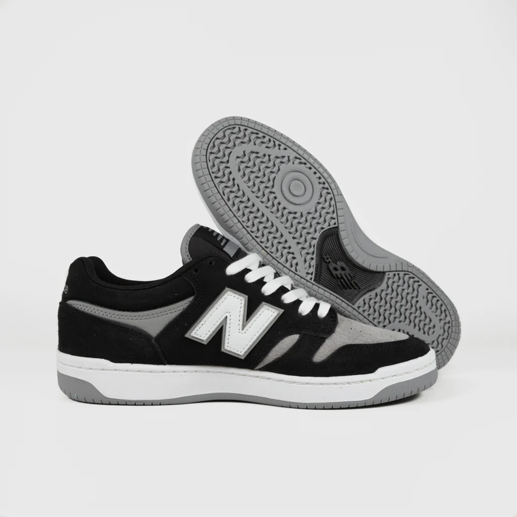 New Balance Numeric - 480 Shoes - Black / Grey - Image 3