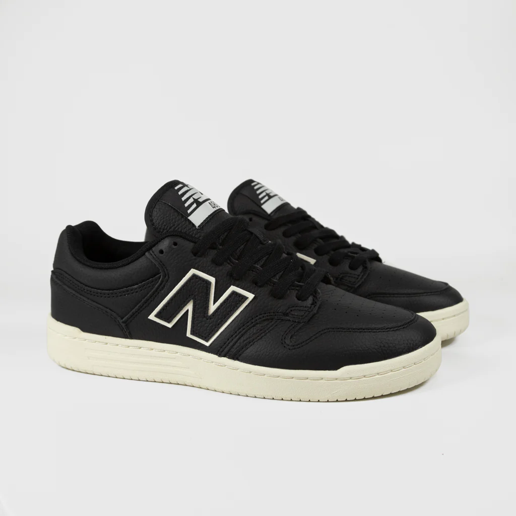 New Balance Numeric - 480 Shoes - Black / White (Yin) - Image 2