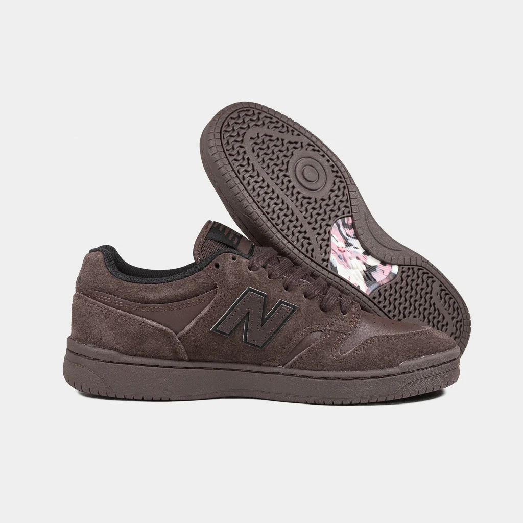 New Balance Numeric - 480 Shoes - Chocolate / Chocolate - Image 3