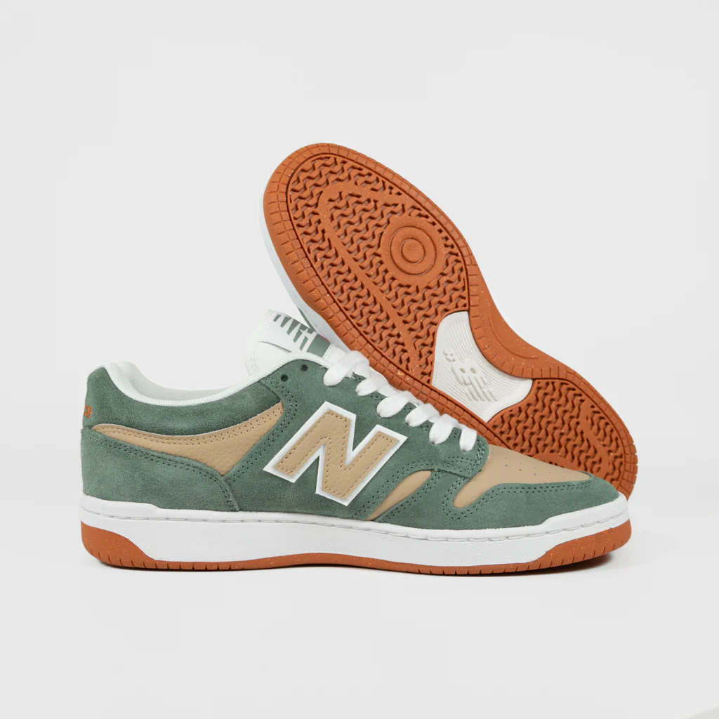 New Balance Numeric - 480 Shoes - Juniper / White - Image 3