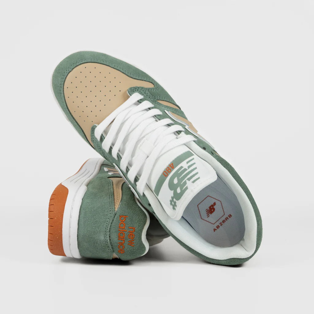 New Balance Numeric - 480 Shoes - Juniper / White - Image 4