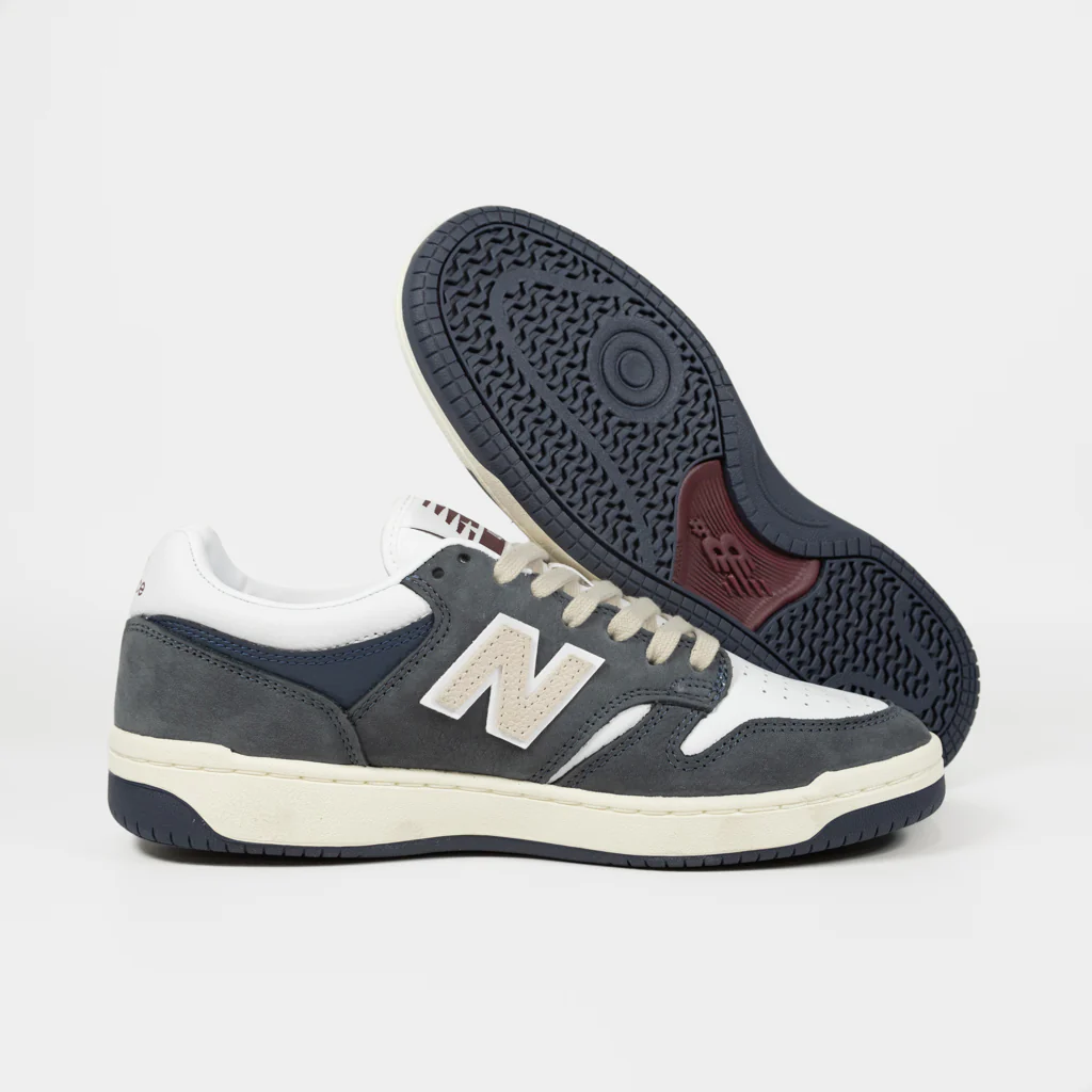 New Balance Numeric - 480 Shoes - Navy / White - Image 3