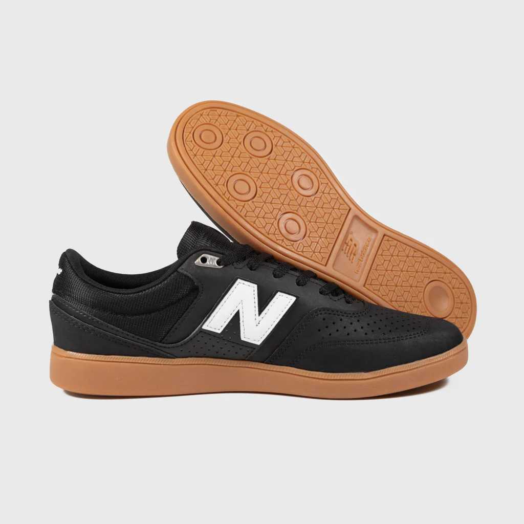 New Balance Numeric - 508 Brandon Westgate Shoes - Black / White / Gum - Image 3