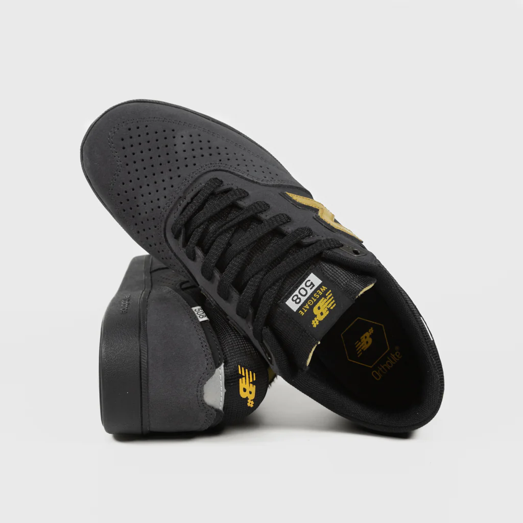 New Balance Numeric - 508 Brandon Westgate Shoes - Phantom / Yellow - Image 4
