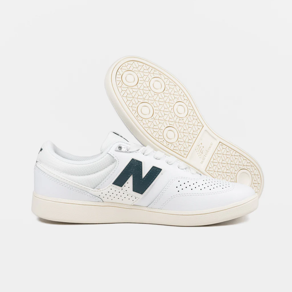 New Balance Numeric - 508 Brandon Westgate Shoes - White / Green - Image 3