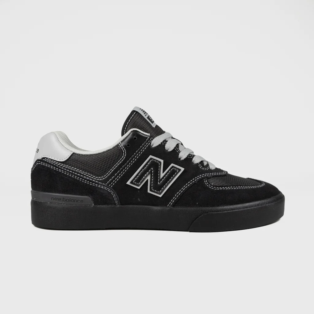 New Balance Numeric - 574 Vulc Shoes - Black / Grey