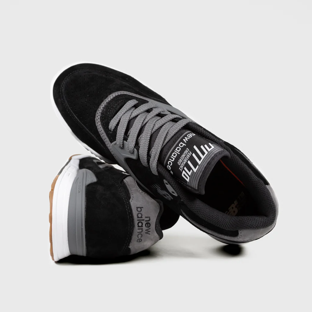 New Balance Numeric - 770 Shoes - Black / Grey - Image 4