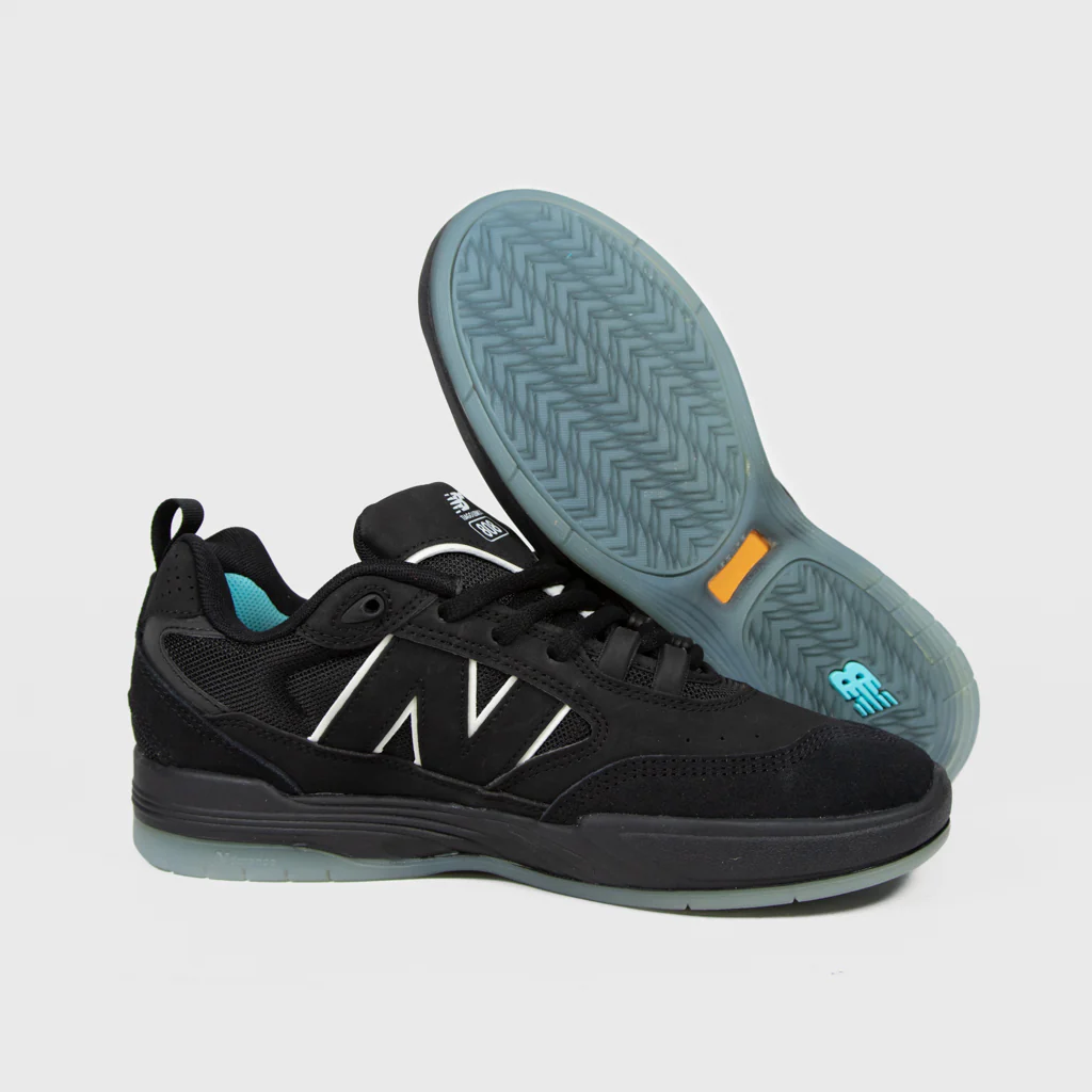 New Balance Numeric - 808 Tiago Lemos Shoes - Black / Black - Image 3