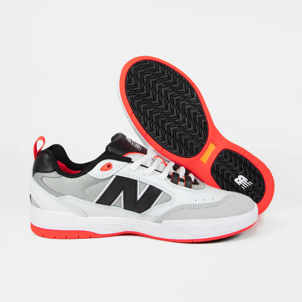 New Balance Numeric - 808 Tiago Lemos Shoes - White / Black - Image 3