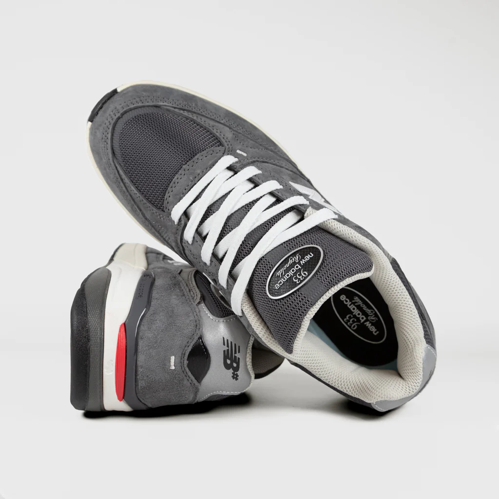 New Balance Numeric - 933  Andrew Reynolds Shoes - Grey Days - Image 4