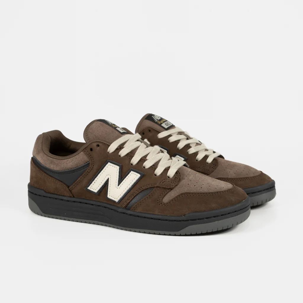 New Balance Numeric - Andrew Reynolds 480 Shoes - Brown / Black - Image 2