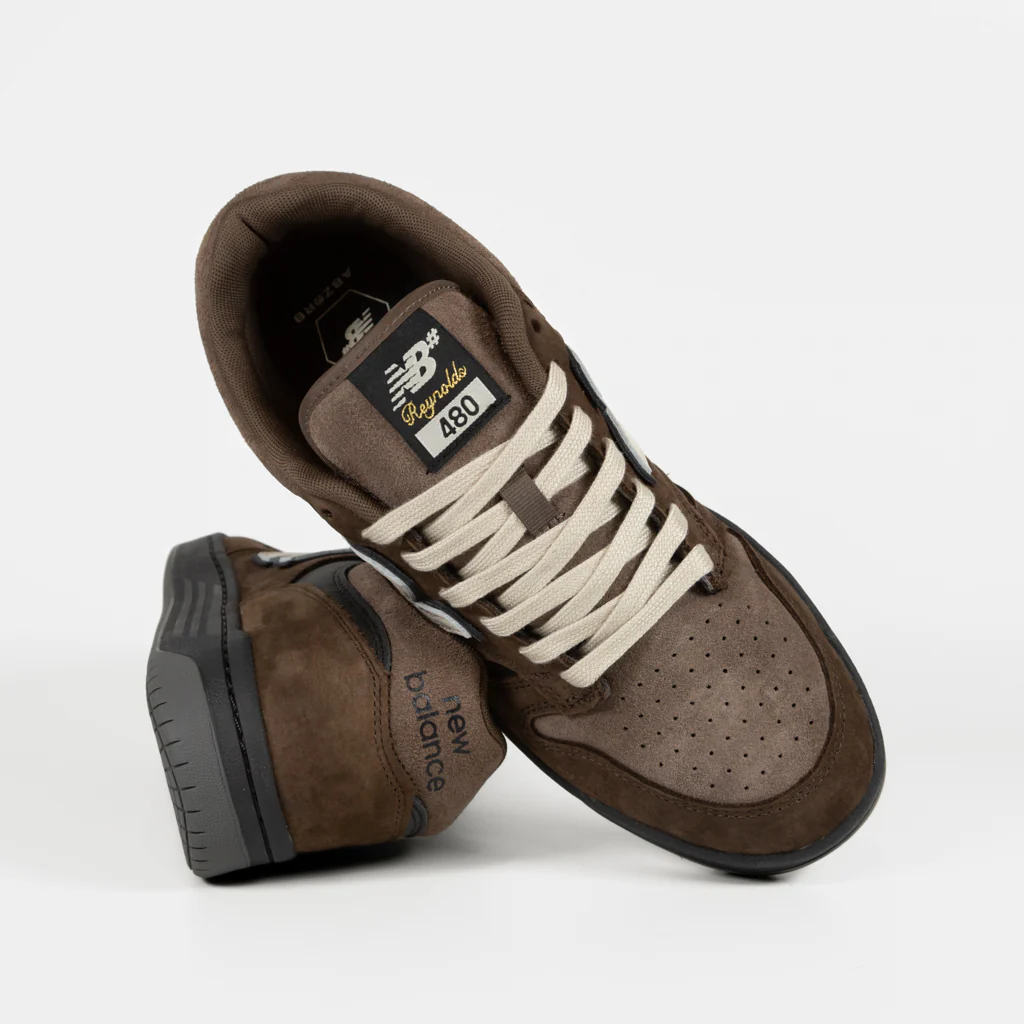 New Balance Numeric - Andrew Reynolds 480 Shoes - Brown / Black - Image 4