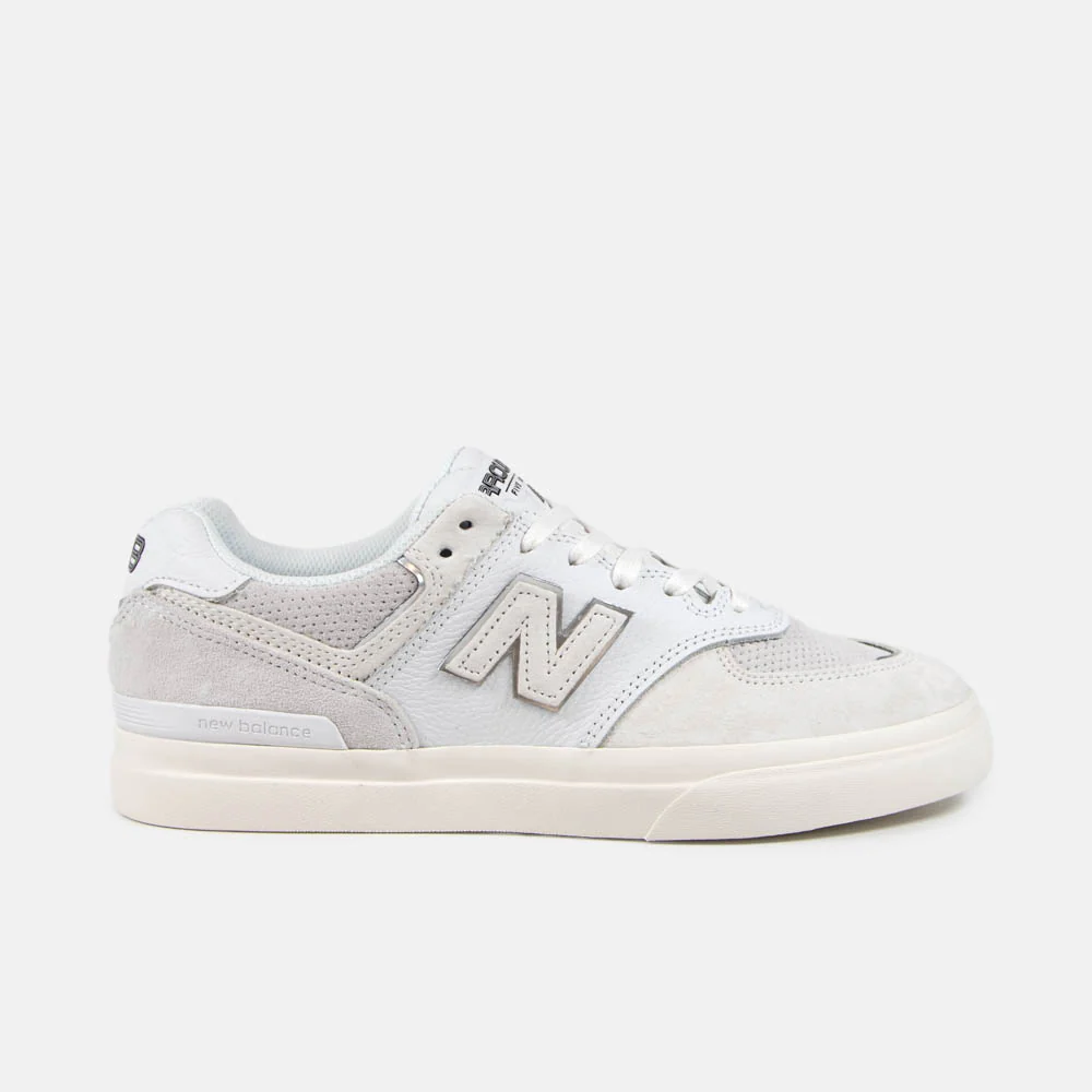 New Balance Numeric - Arrow & Beast 574 Vulc Shoes - White