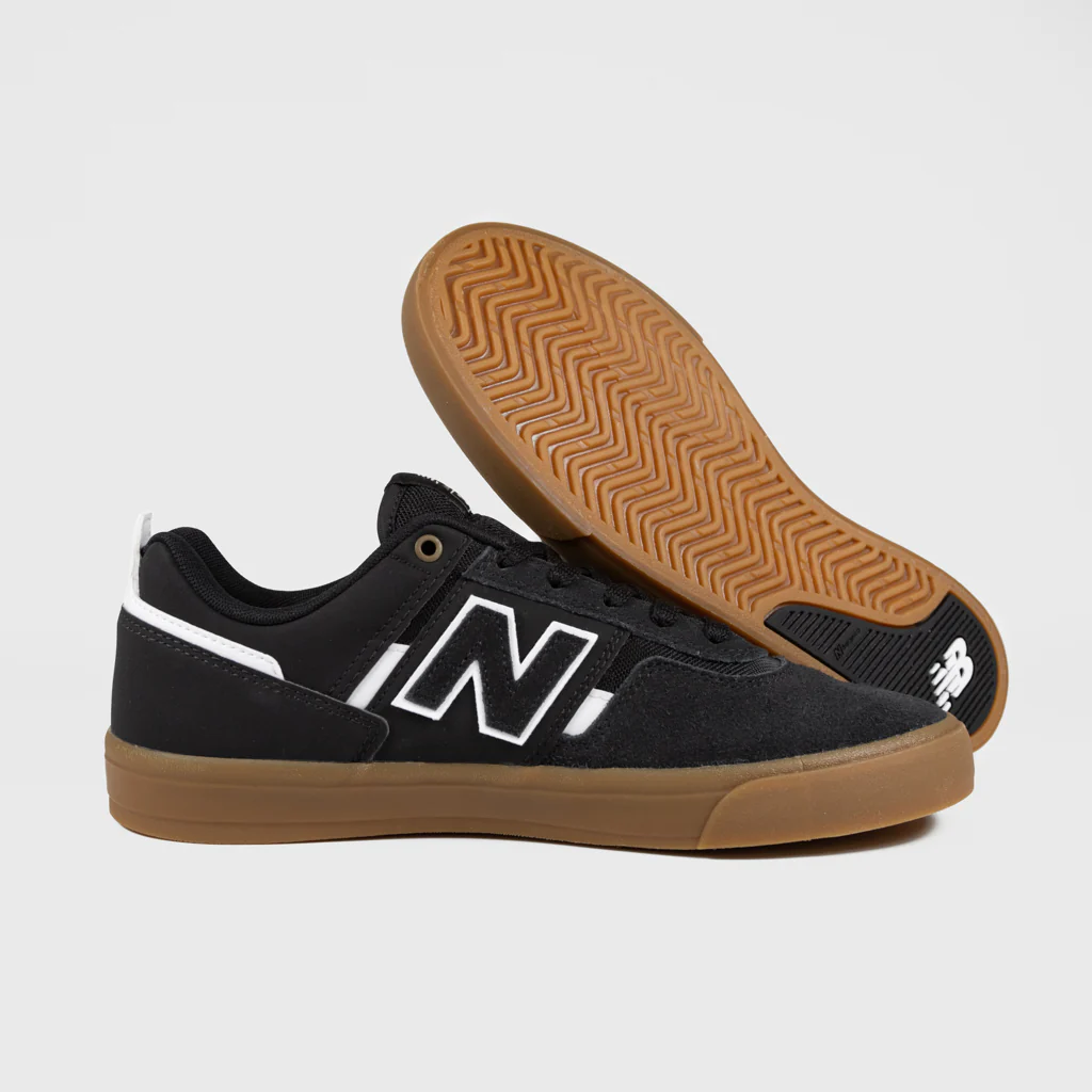 New Balance Numeric - Jamie Foy 306 Shoes - Black / Black / Gum - Image 3