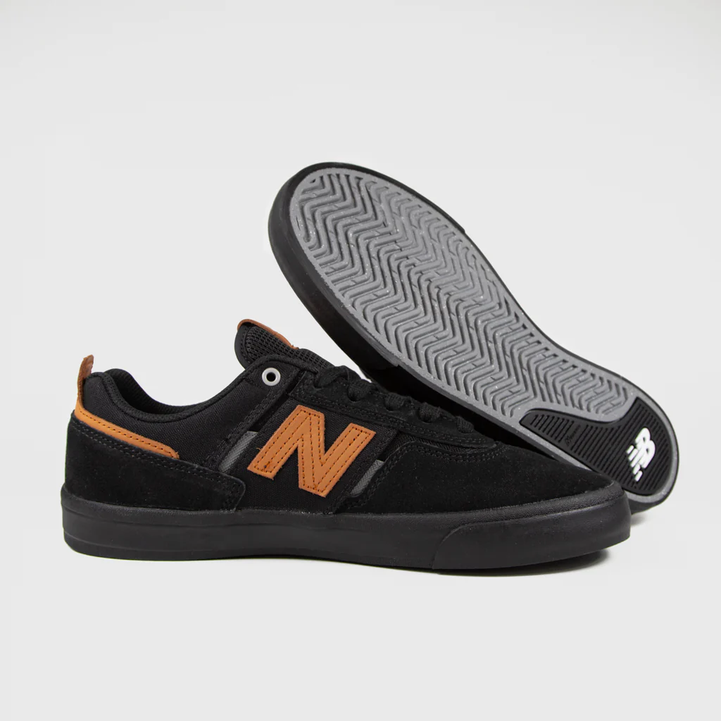 New Balance Numeric - Jamie Foy 306 Shoes - Black / Orange - Image 3