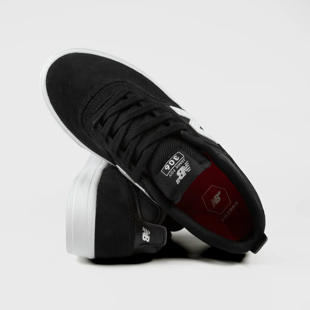New Balance Numeric - Jamie Foy 306 Shoes - Black / White - Image 4