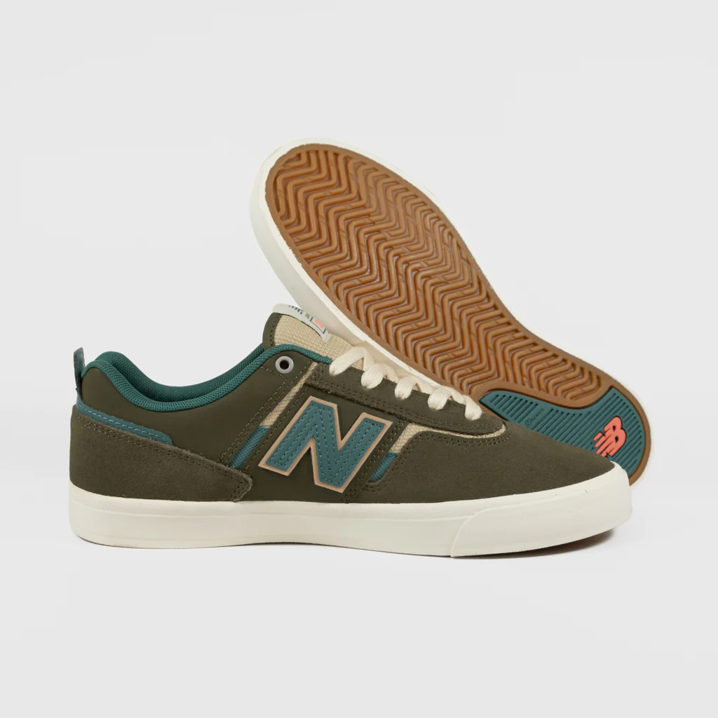 New Balance Numeric - Jamie Foy 306 Shoes - Dark Camo / New Spruce - Image 3