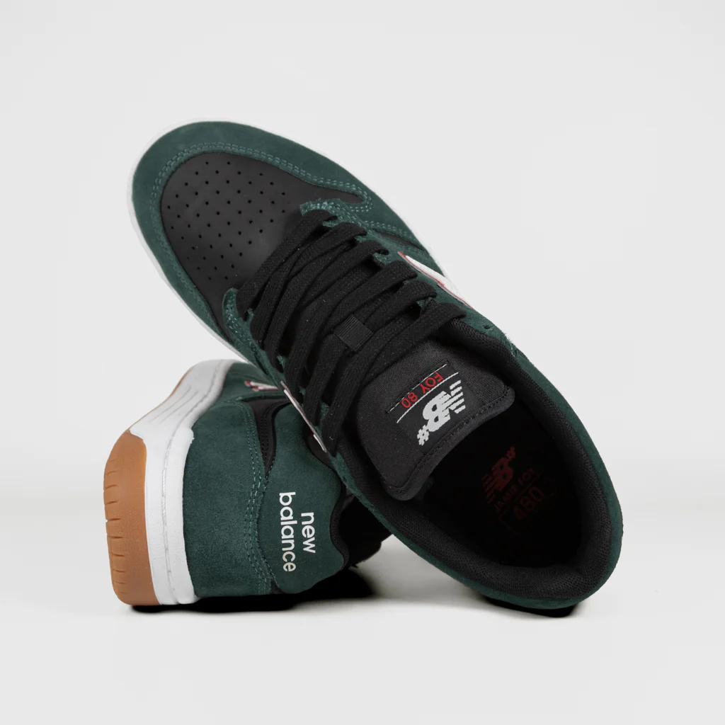 New Balance Numeric - 480 Jamie Foy Shoes - Forest Green - Image 4