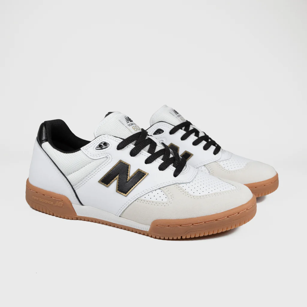 New Balance Numeric - Tom Knox 600 Shoes - White / Black - Image 2