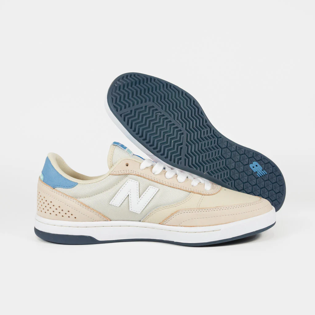 New Balance Numeric - Welcome Skate Store x 440 Shoes - Tan / White - Image 3