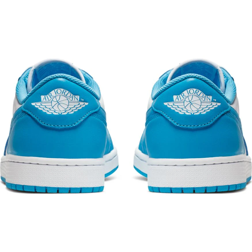 Nike SB - Air Jordan 1 Low Shoes - Dark Powder Blue / White - Image 2