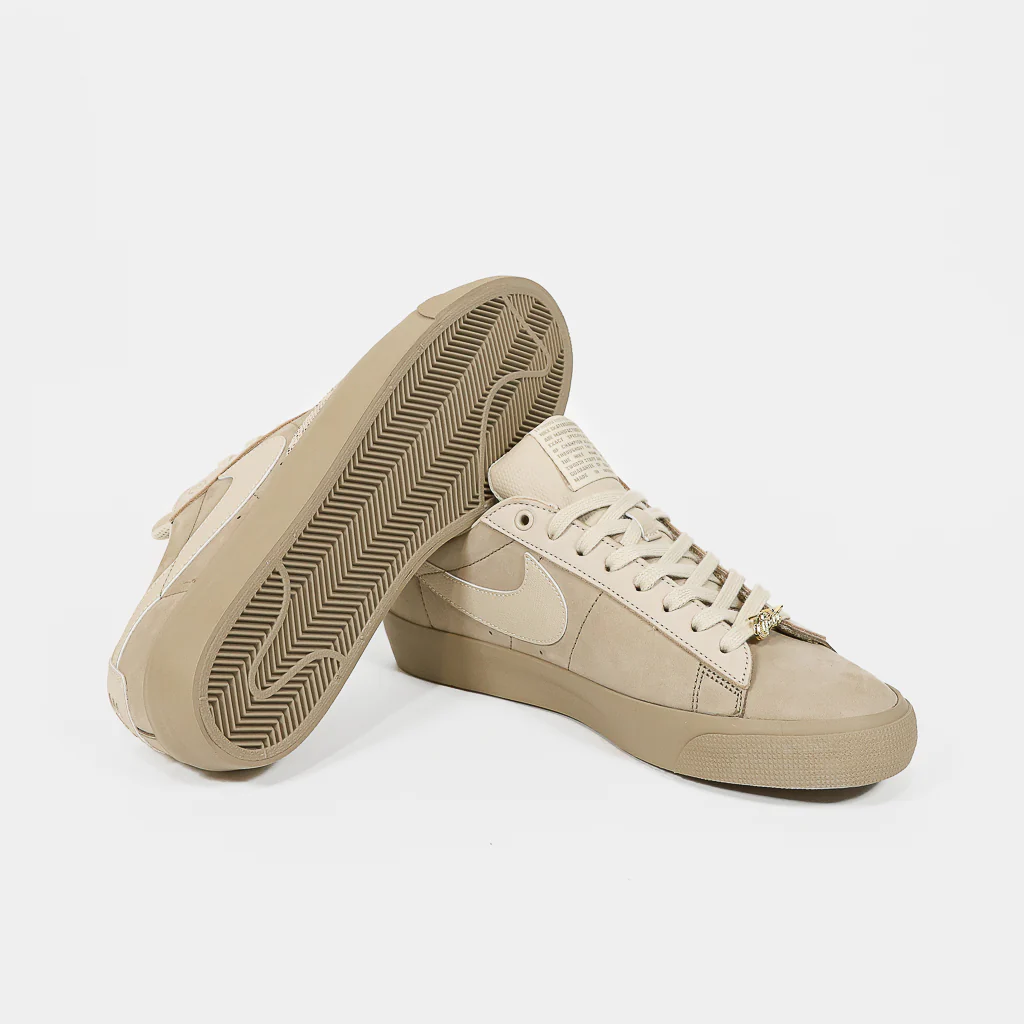 Nike SB - Blazer Low x FPAR Shoes - Khaki / Rattan - Image 3