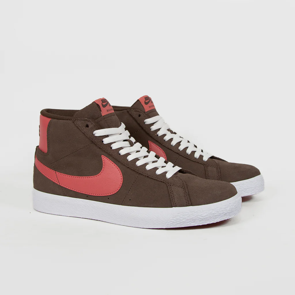 Nike SB - Blazer Mid Shoes - Baroque Brown / Adobe - Image 2