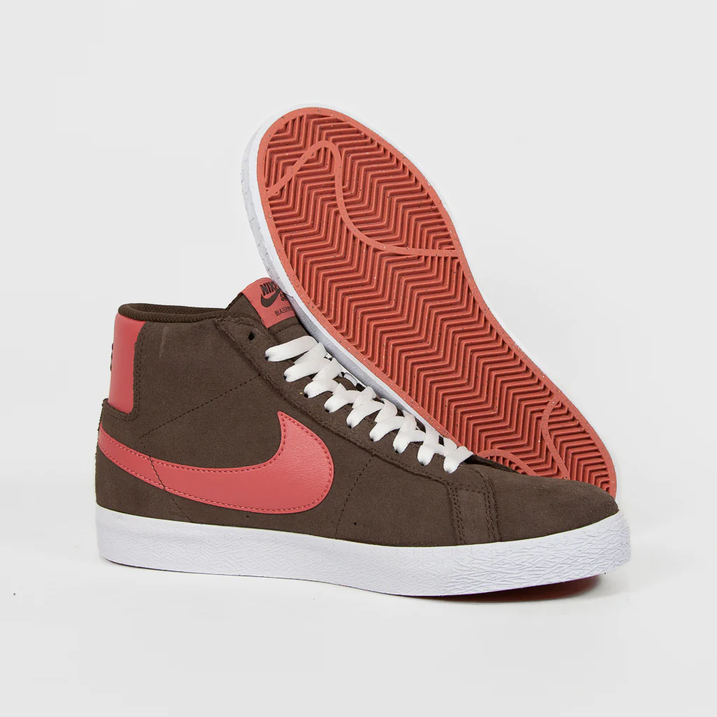 Nike SB - Blazer Mid Shoes - Baroque Brown / Adobe - Image 3