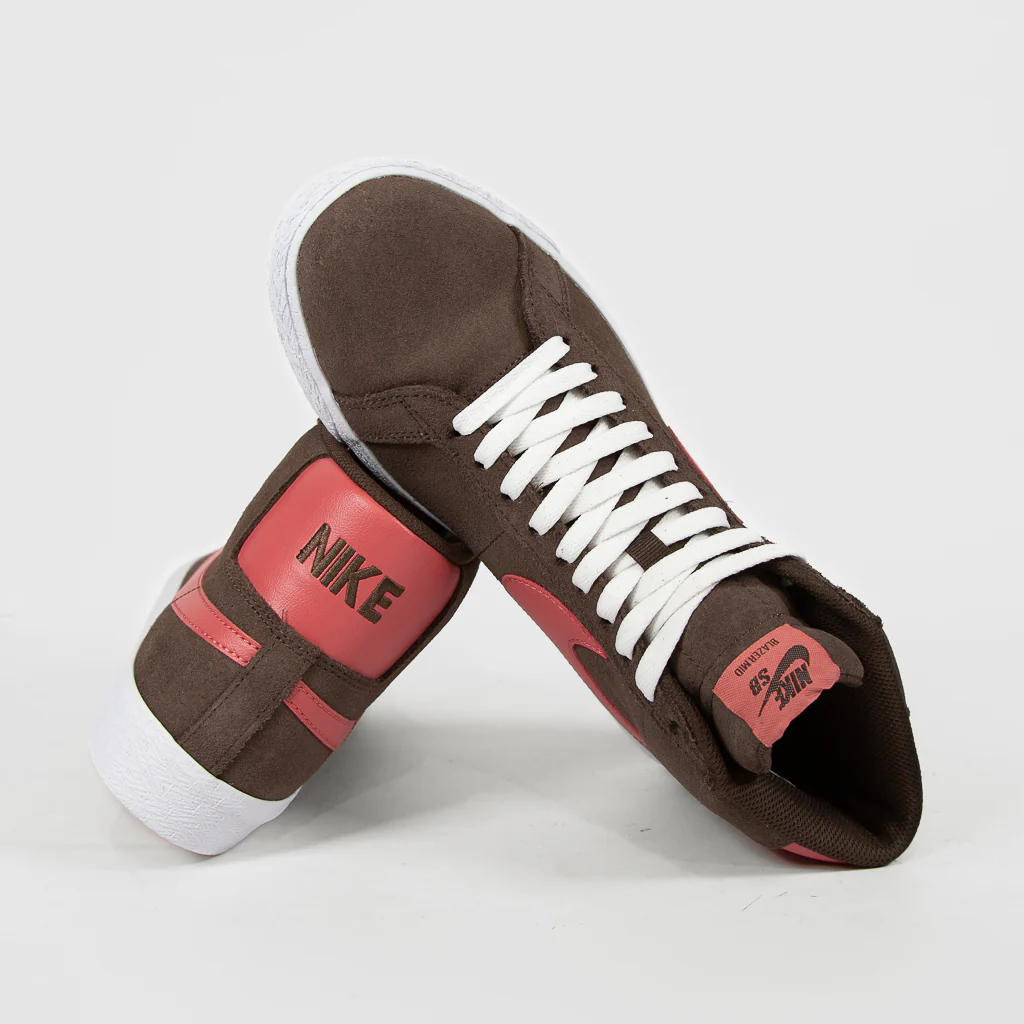 Nike SB - Blazer Mid Shoes - Baroque Brown / Adobe - Image 4