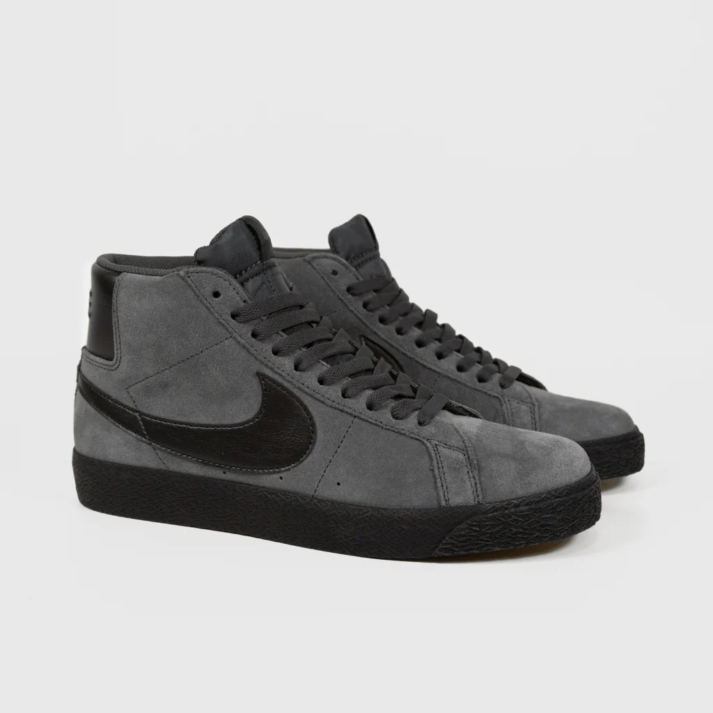 Nike SB - Blazer Mid Shoes - Anthracite / Black / Anthracite / Black - Image 2