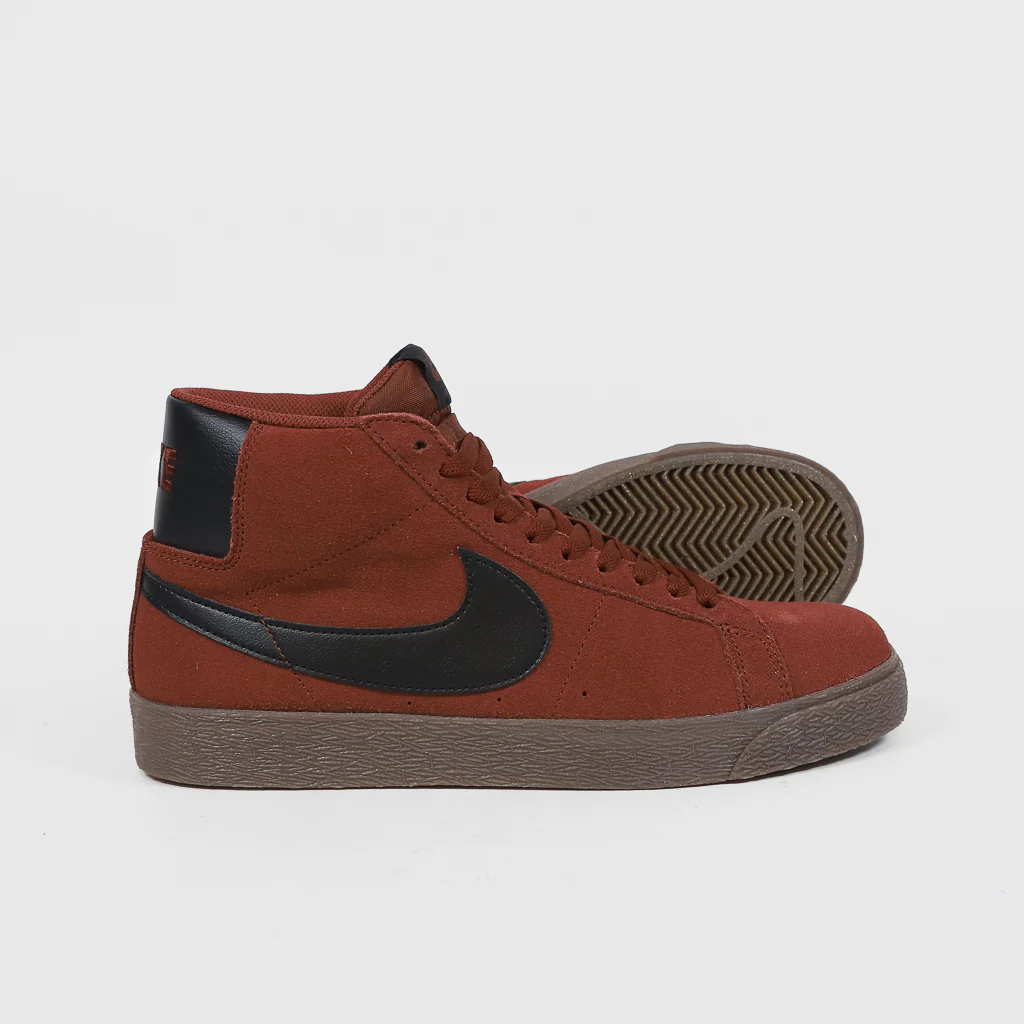 Nike SB - Blazer Mid Shoes - Oxen Brown / Black - Image 2