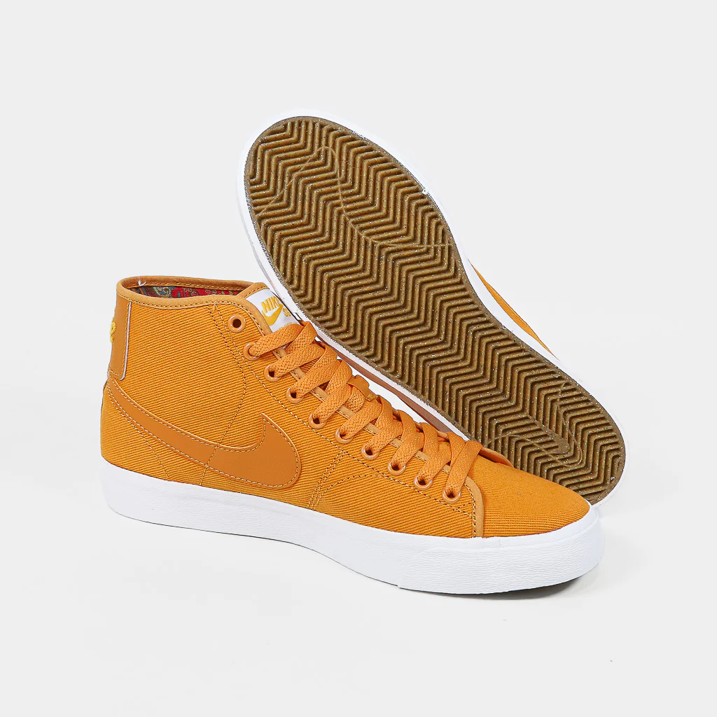 Nike SB - BLZR Court Mid Premium Shoes - Light Curry / Sail - Image 3