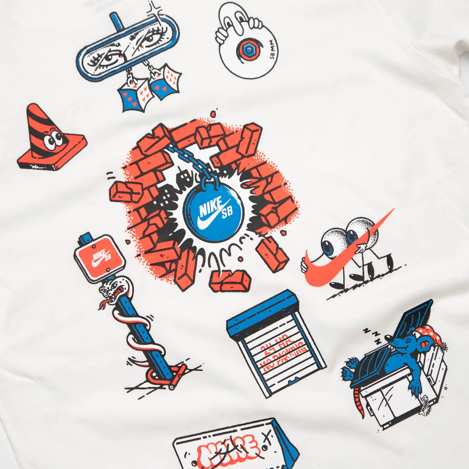 Nike SB - Bulldoze T-Shirt - White - Image 2