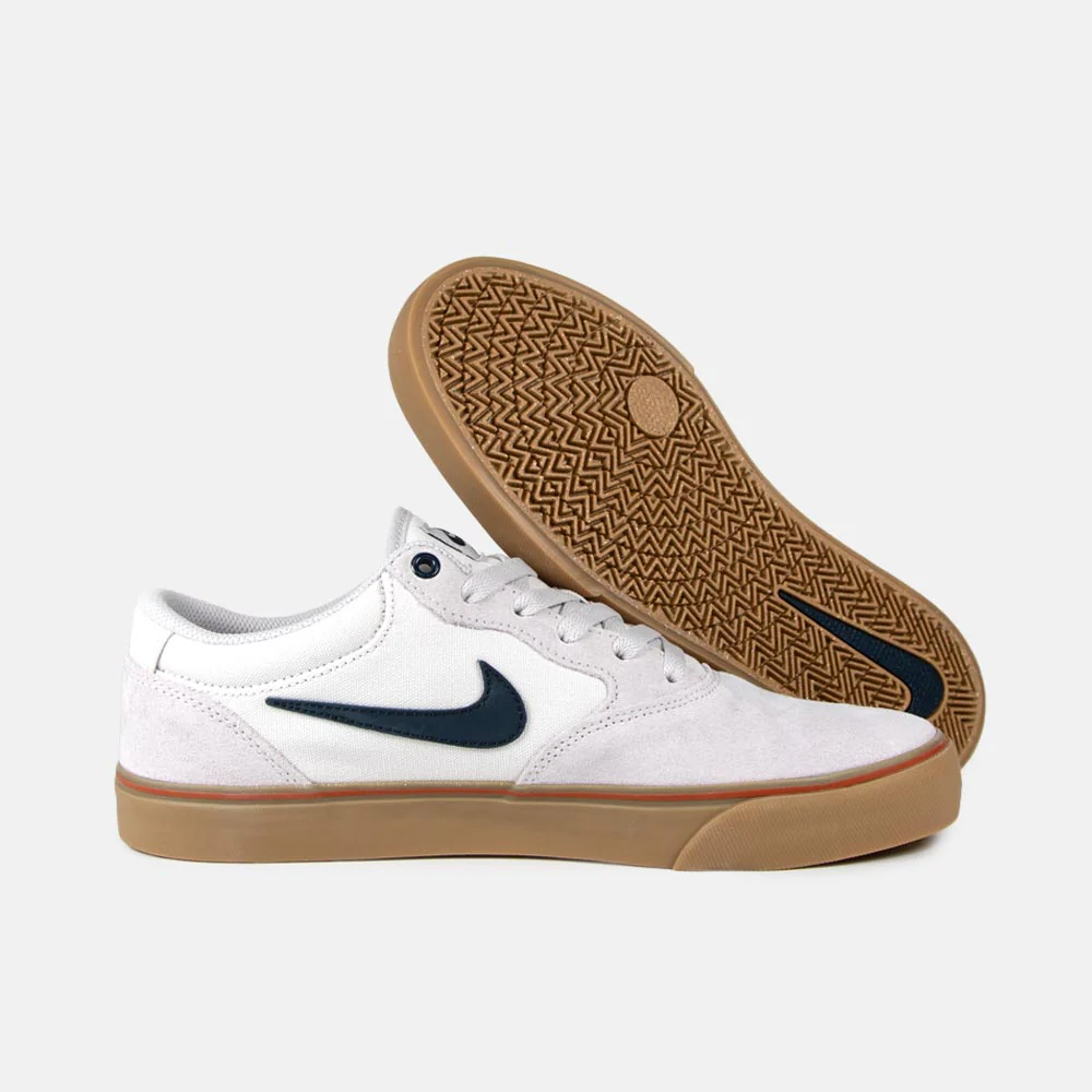 Nike SB - Chron 2 Shoes - Vast Grey / Armory Navy - Image 3