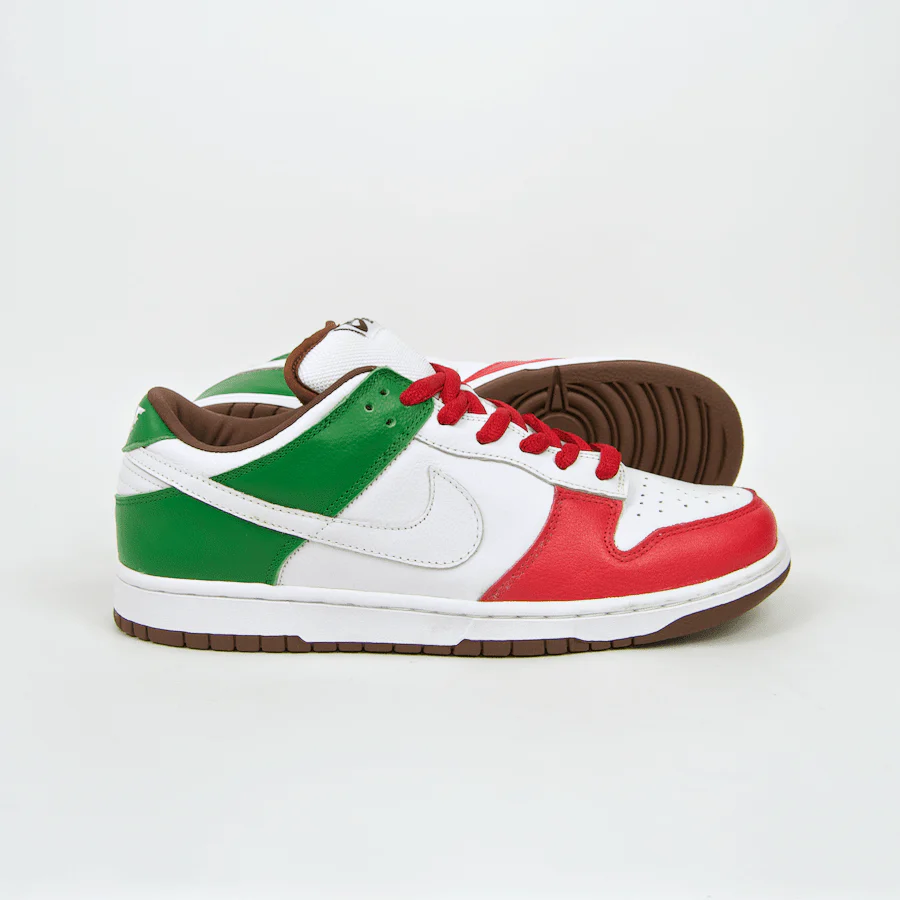 Nike SB - 'Cinco De Mayo' Dunk Low Pro SB Shoes - White / White - Image 2