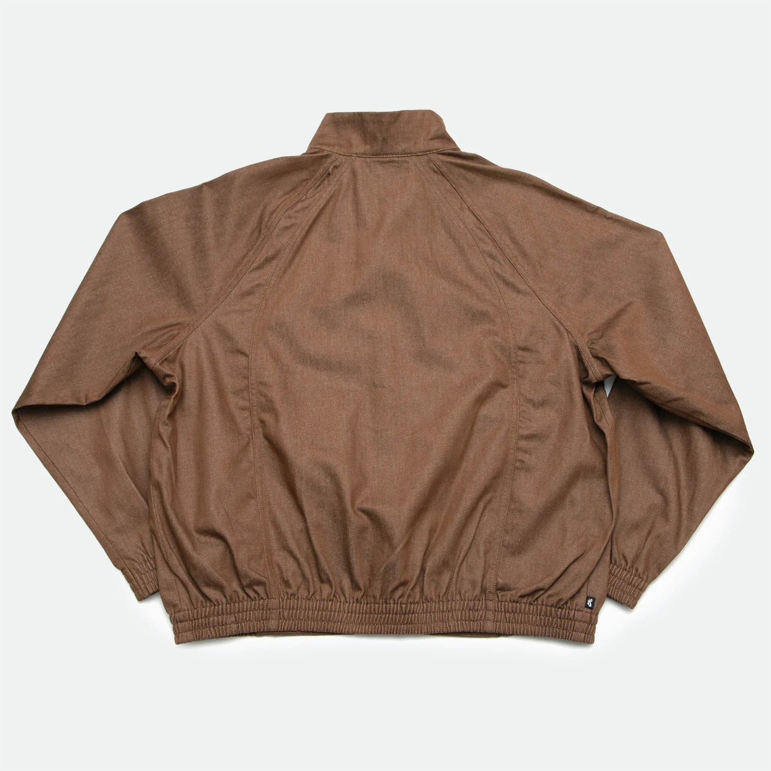Nike SB - Denim Track Jacket - Mosswood Brown / White - Image 3