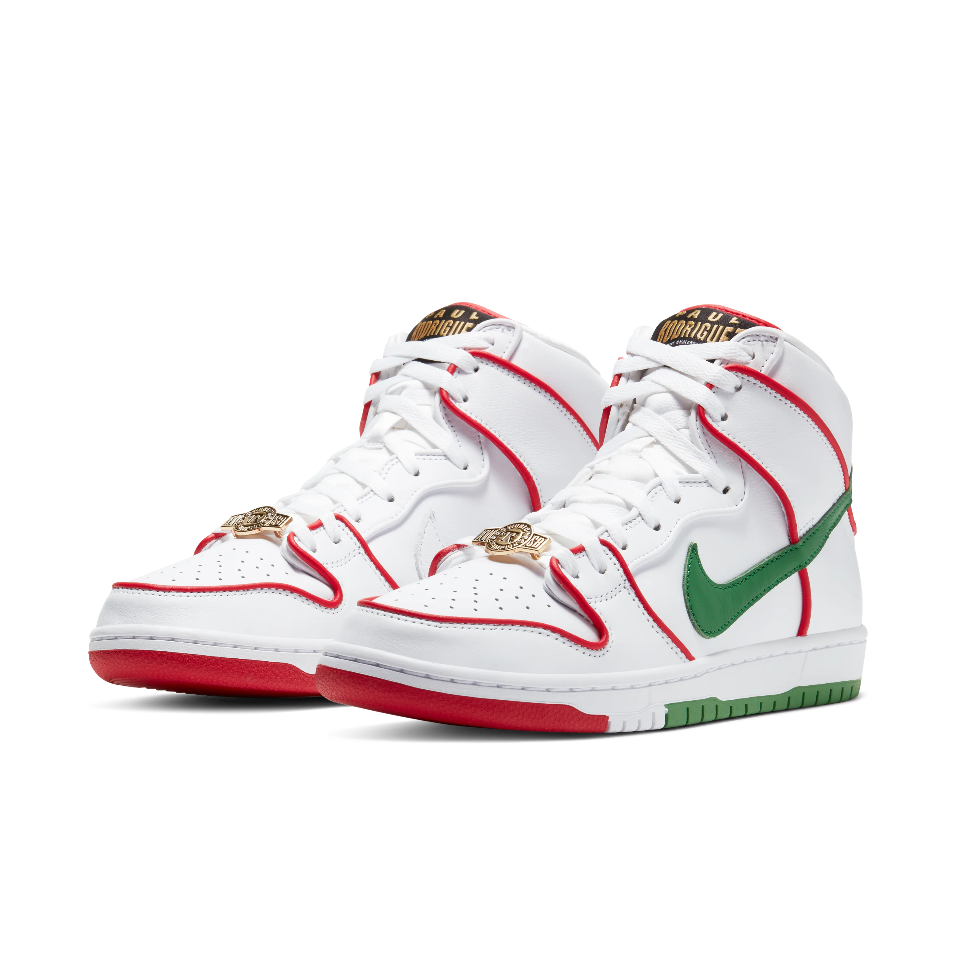 Nike SB - Dunk High Pro Premium - White / University Red