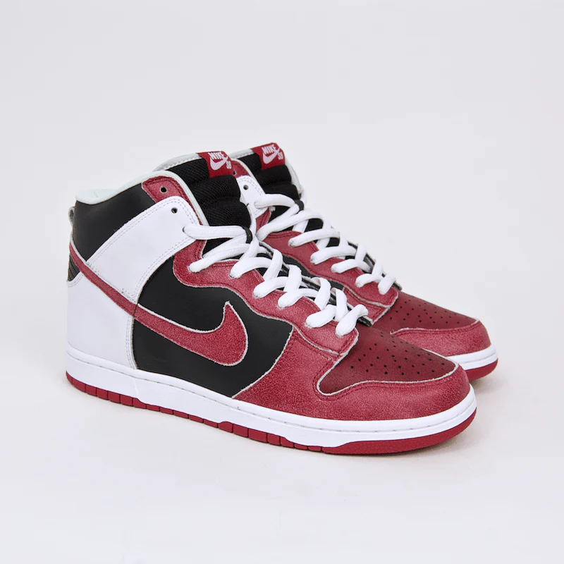 Nike SB - Dunk High Pro SB 'Jason Voorhees' Shoes - Black / Deep Red
