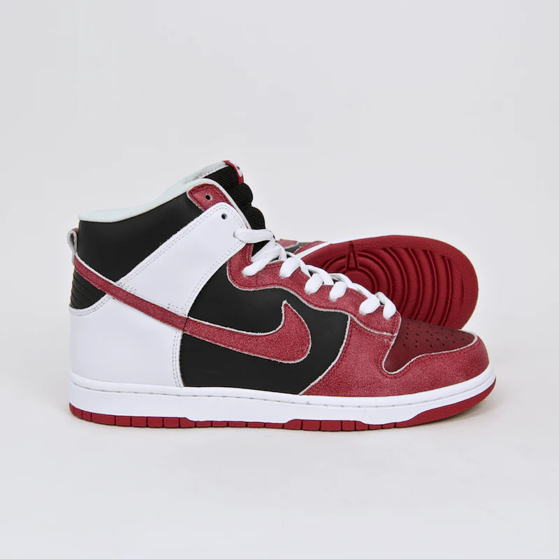 Nike SB - Dunk High Pro SB 'Jason Voorhees' Shoes - Black / Deep Red - Image 2