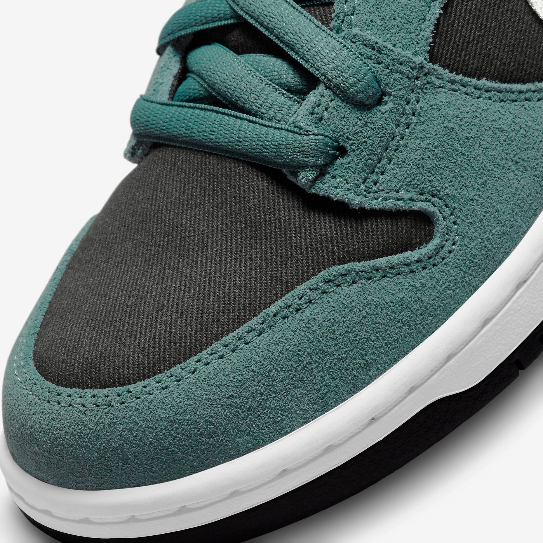(UK & EU ONLY) Nike SB - Dunk High Pro Shoes - Mineral Slate / Sail / Black / White - Image 3