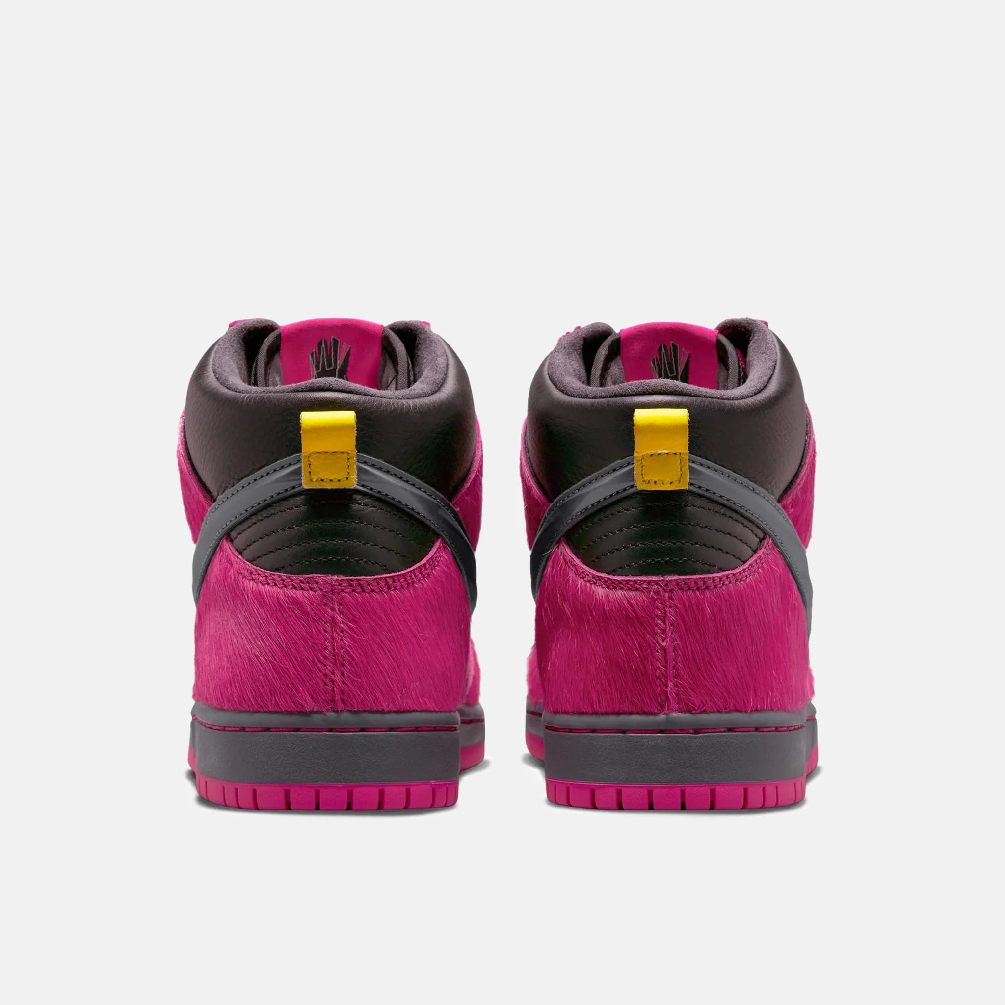 Nike SB - Run The Jewels Dunk High Pro Shoes (UK ONLY) - Active Pink / Black - Image 4
