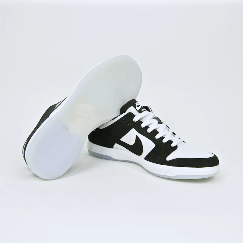 Nike SB - Dunk Low Elite QS Shoes (Oskar 'Oski' Rozenberg) - Black / Black - White - Clear - Image 3
